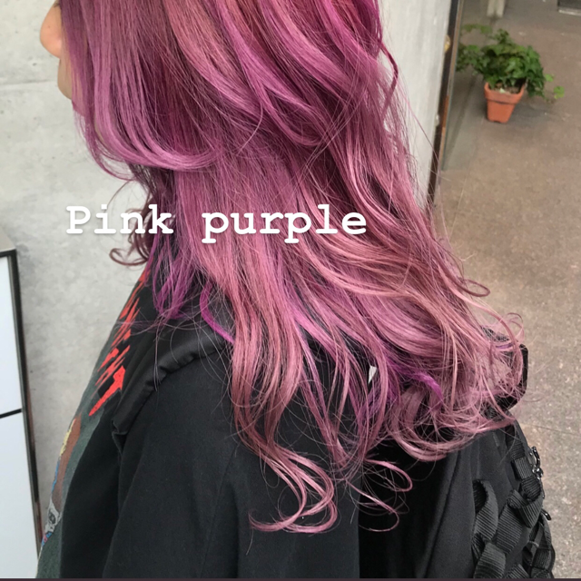 ブリーチ1回 でピンクは可能 ブリーチ1回で入るピンクはこんな髪色 Tomohiro Makiyama