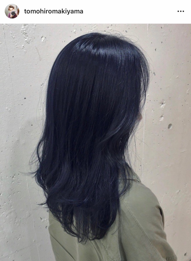 ブルーブラック にブリーチなし ありは関係ない理由 美容師が解説 Tomohiro Makiyama