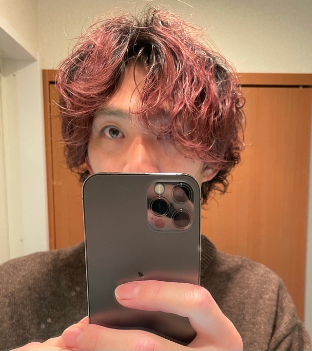 薄ピンク の髪色 メンズ ブリーチなしや色落ちは 美容師が徹底解説 Tomohiro Makiyama